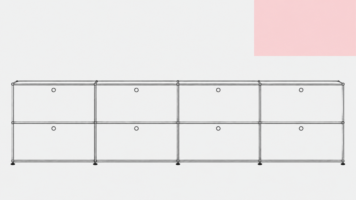 USM Haller C1AF Bed Nightstand
