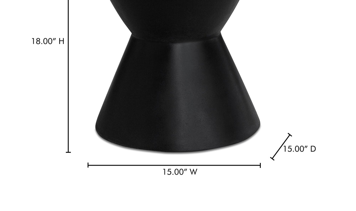 Hourglass Outdoor Stool