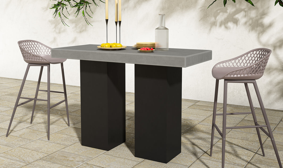 Piazza Outdoor Barstool Set of 2