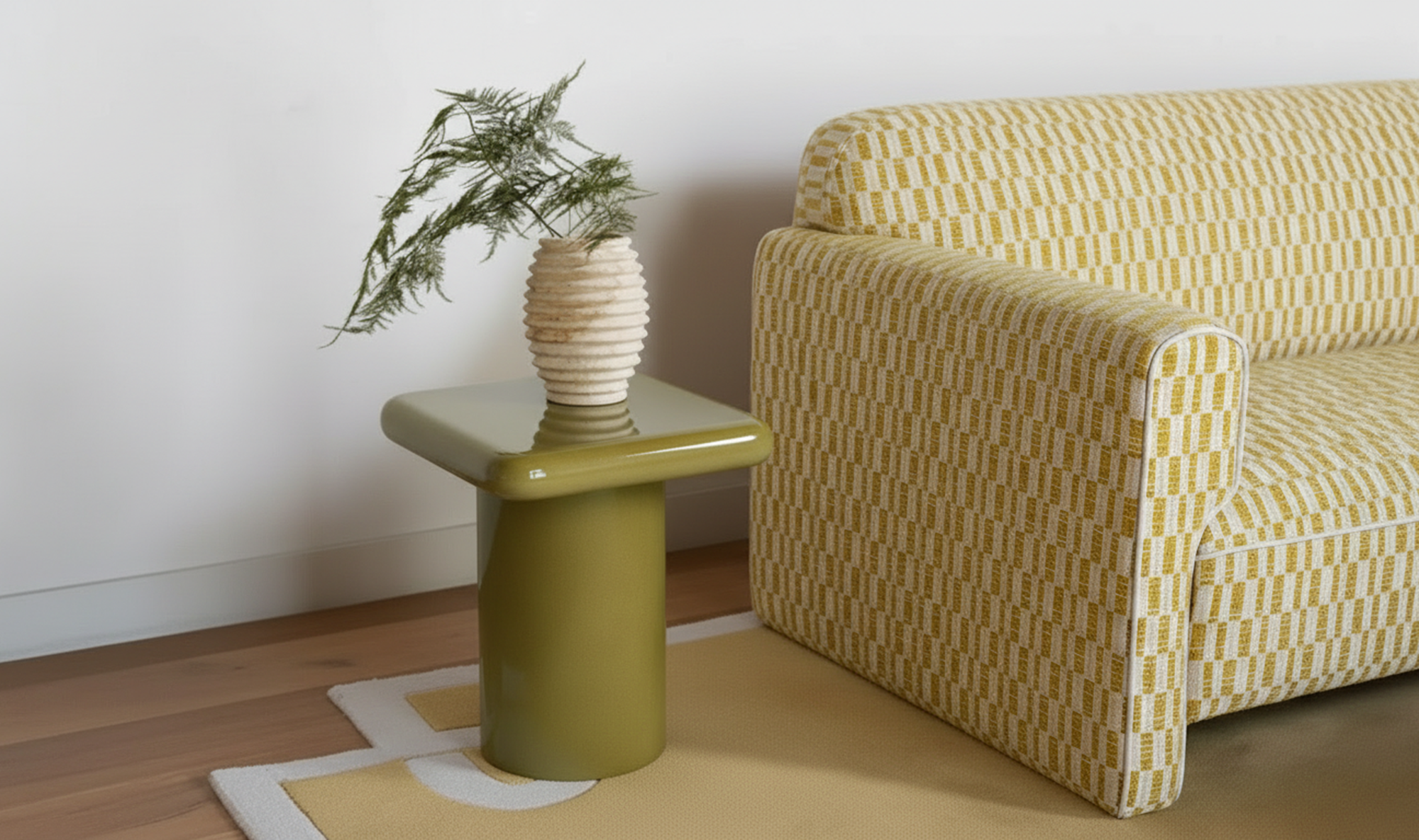 Daisy Side Table Green