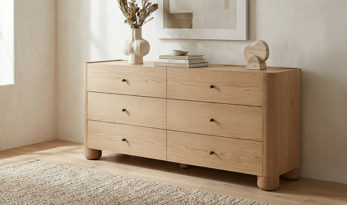 Gibson 6 Drawer Dresser