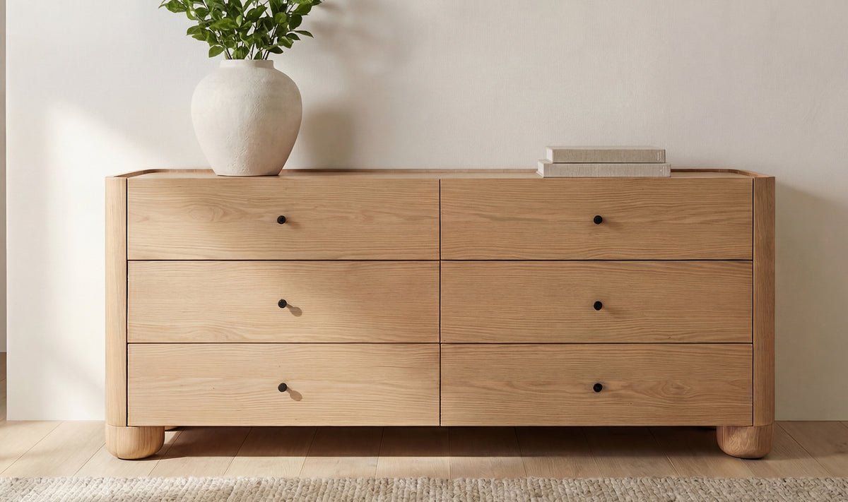 Gibson 6 Drawer Dresser