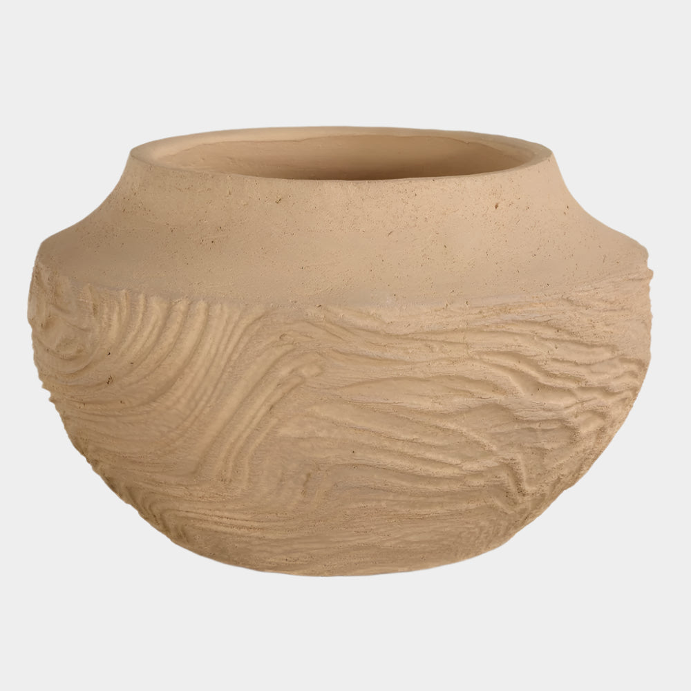Sandstone Flow Vase, Small