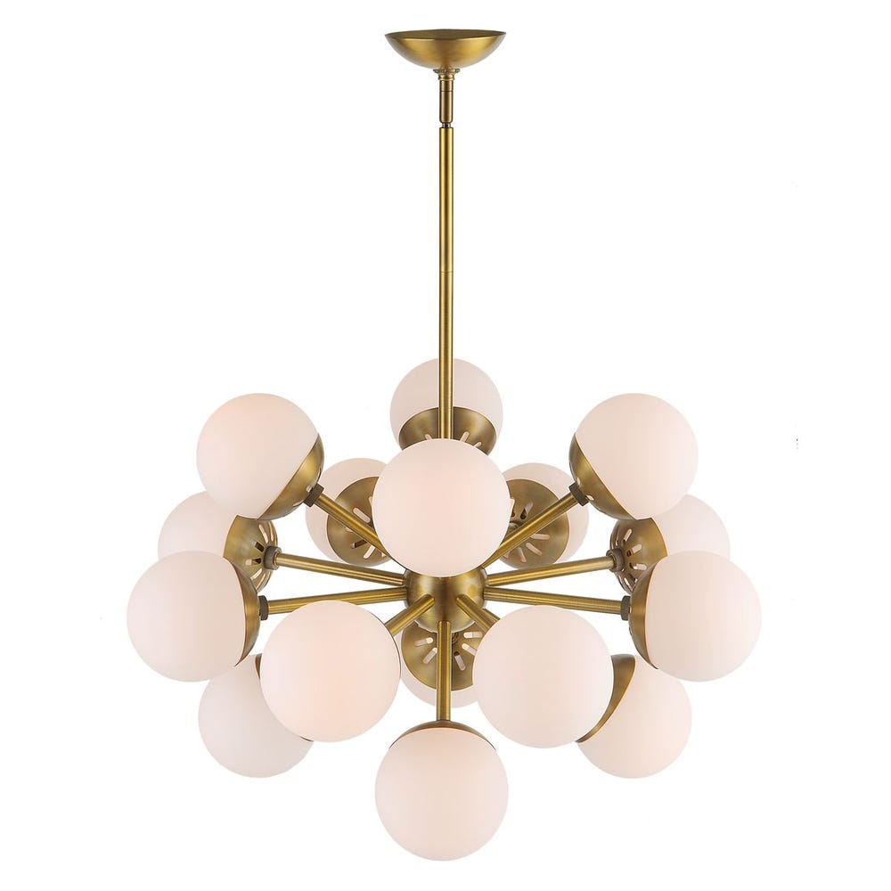 Droplet, 16 Lt Chandelier