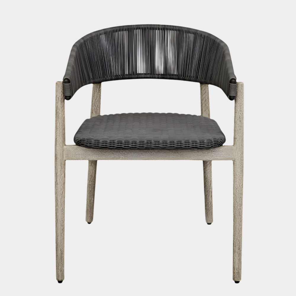 Dermott Outdoor Dining Chair, 2 Per Box, Priced Each
