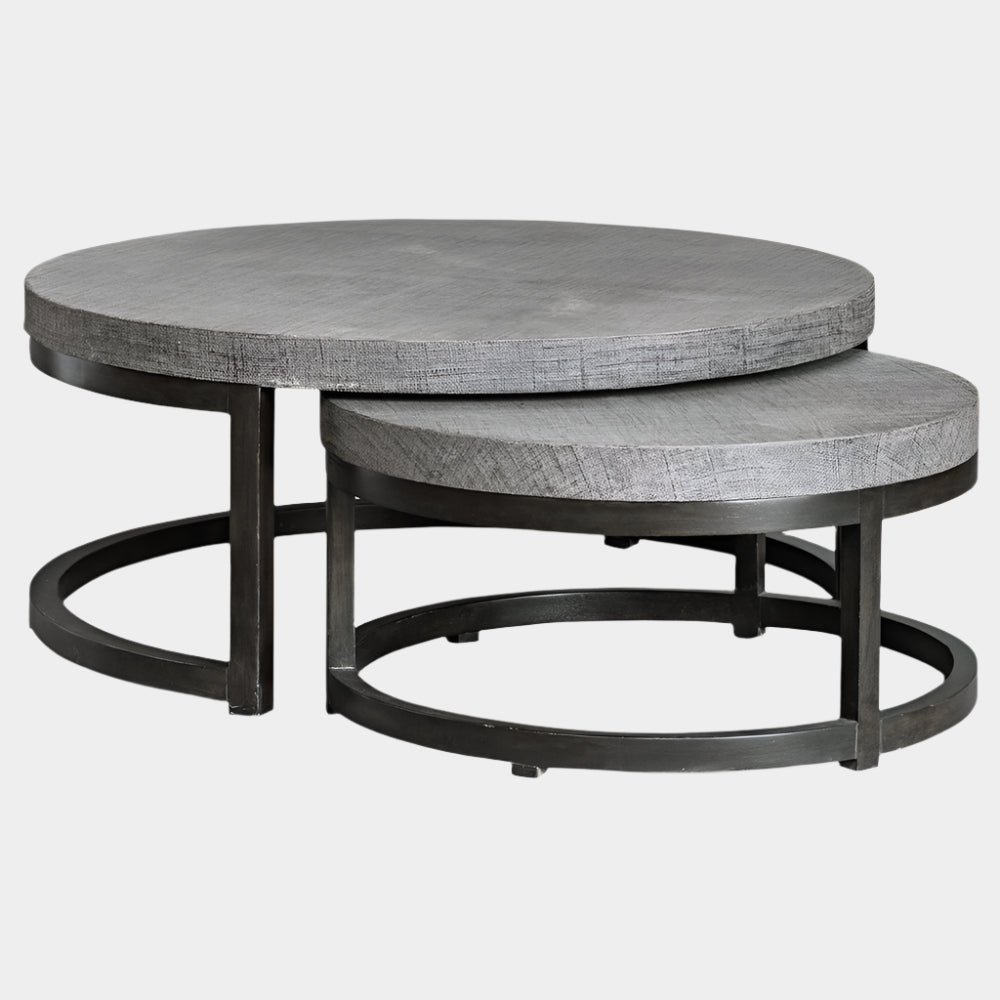 Aiyara Nesting Coffee Tables, S/2