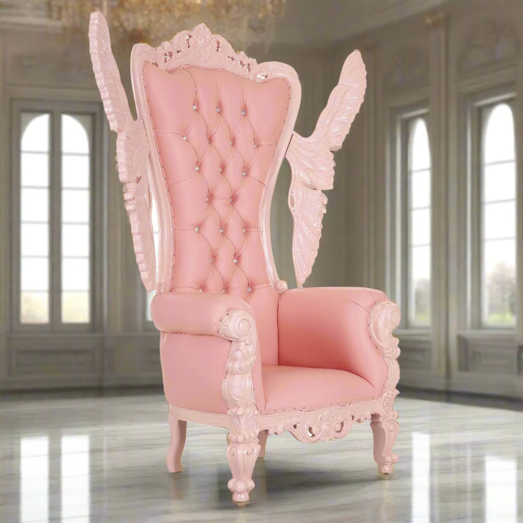 Chloe Throne Chair - Butterfly Wings