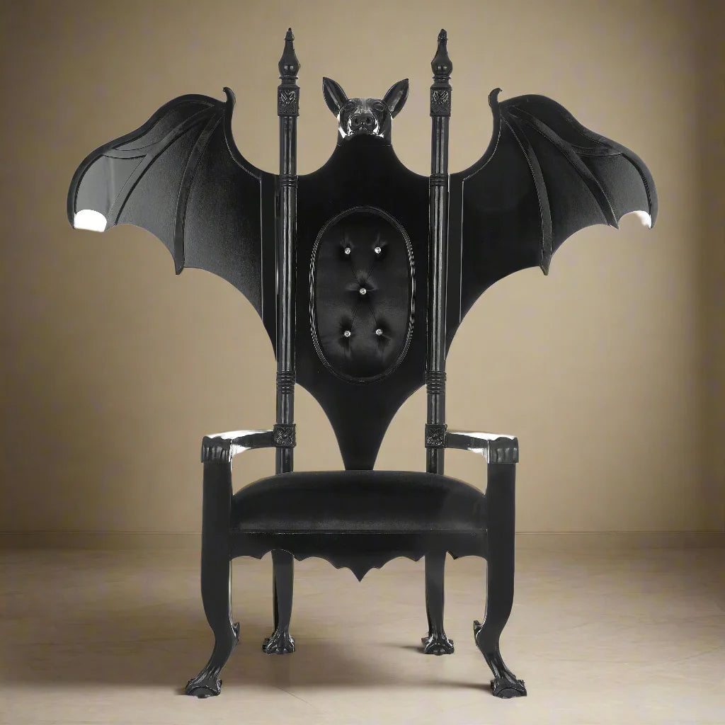 Lucifer Gothic Throne Chair