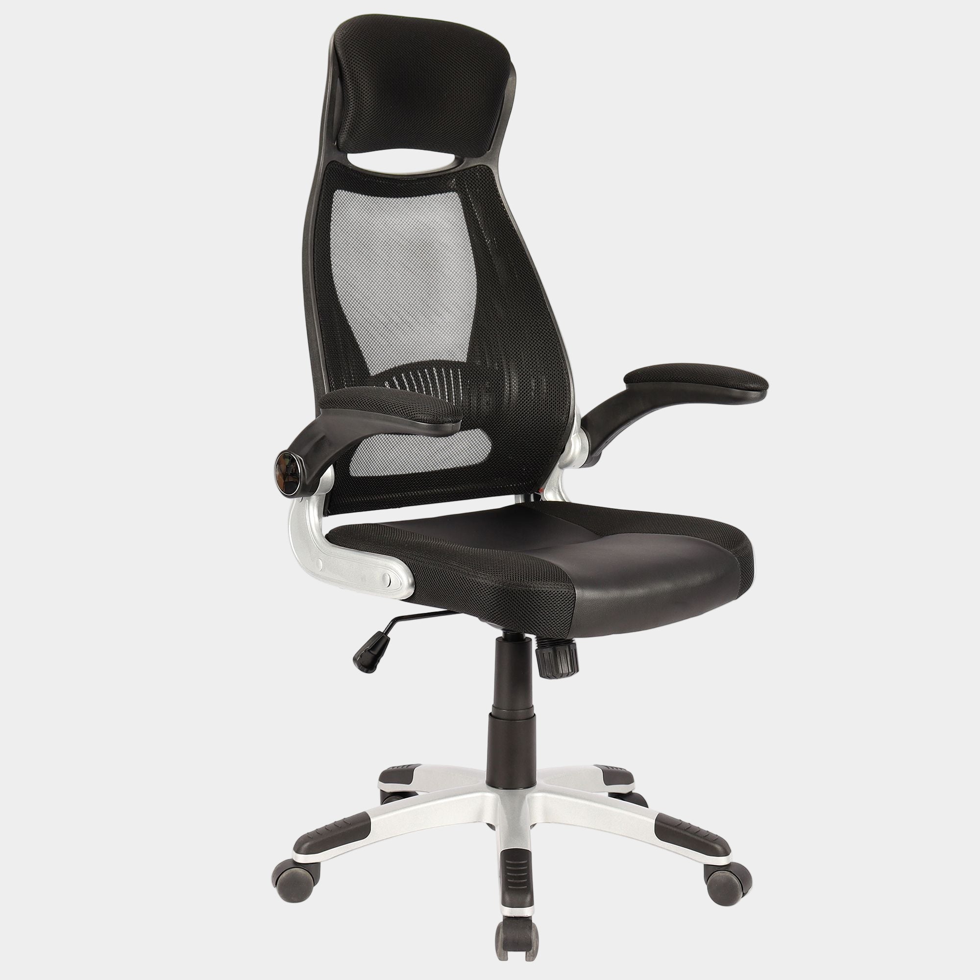 Figo Office Chair in Grey and Black