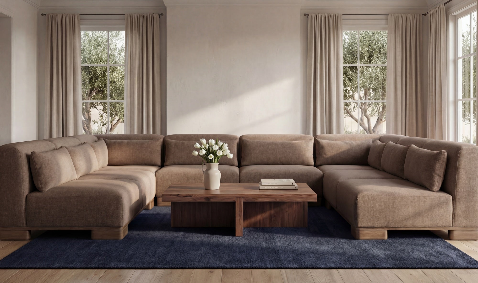 June U Shaped Modular Sectional