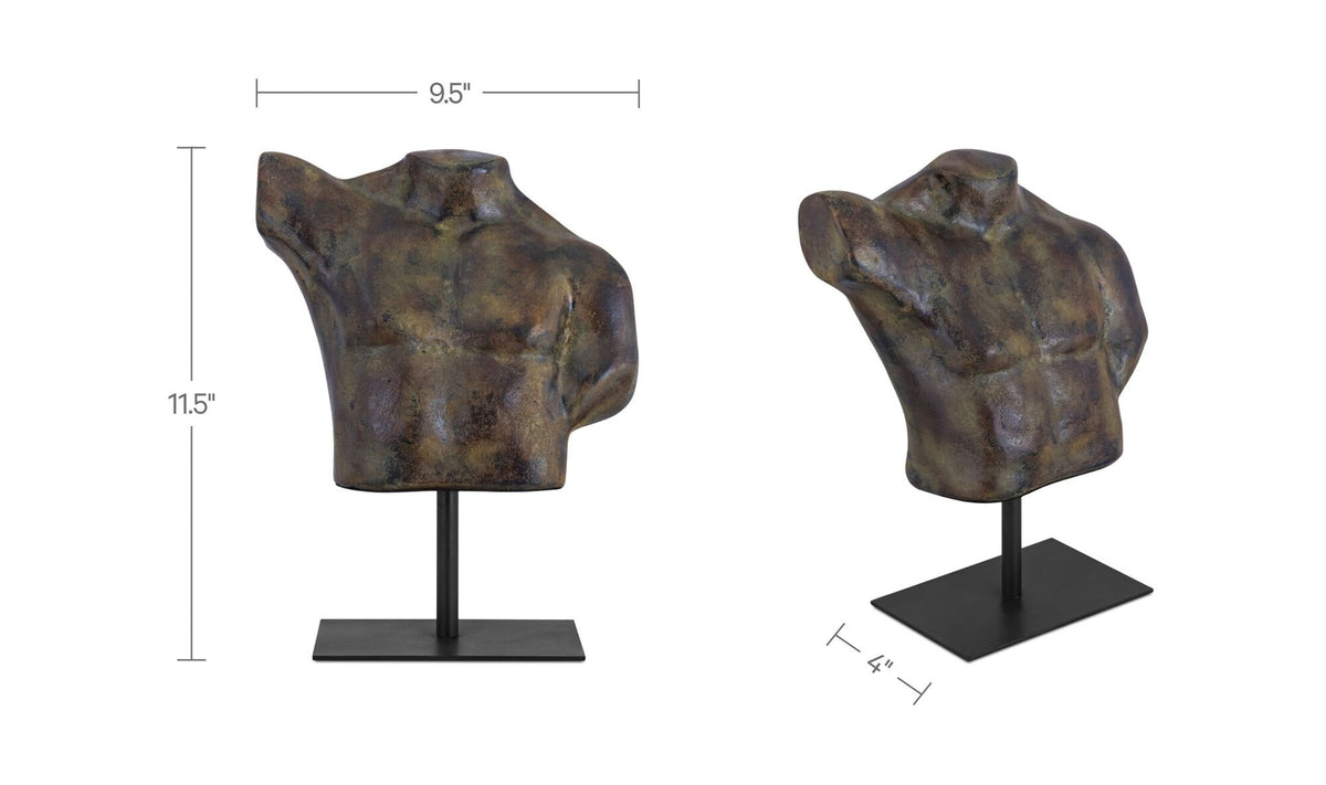 Victor Cast Alumiinum Sculpture