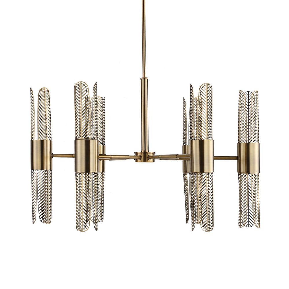 Cret, 12 Lt Chandelier