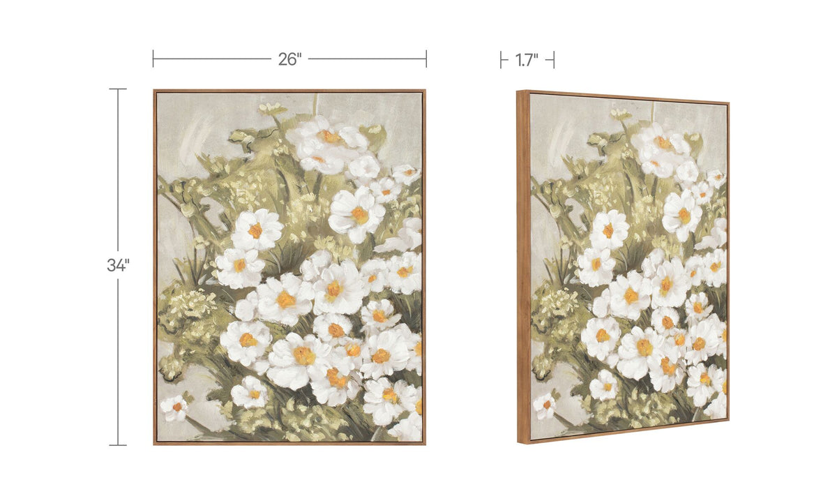 Wildflowers Framed Painting