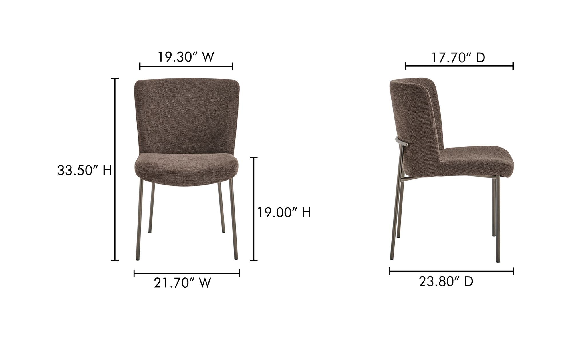Early Dining Chair Set of 2