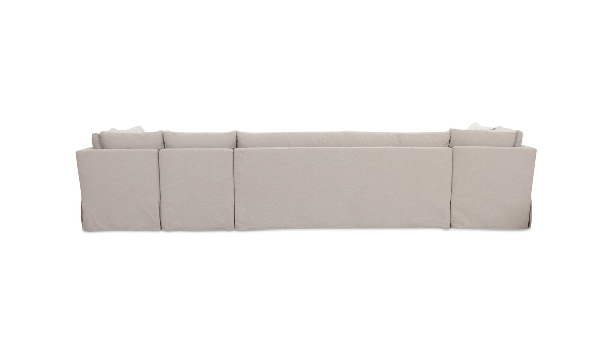 Fable Slipcover Dining Banquette U-Shape 154
