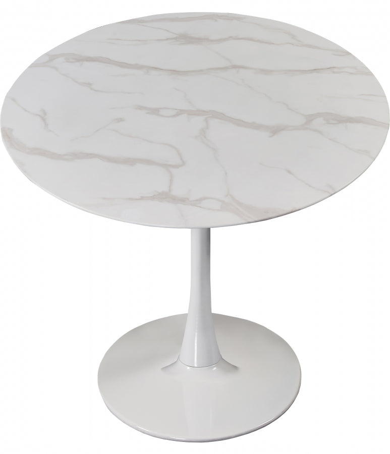 Leo Faux Marble Dining Table