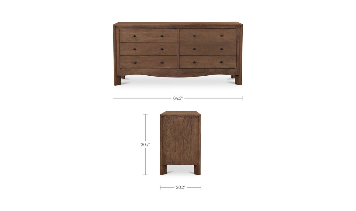 Mabel 6 Drawer Dresser