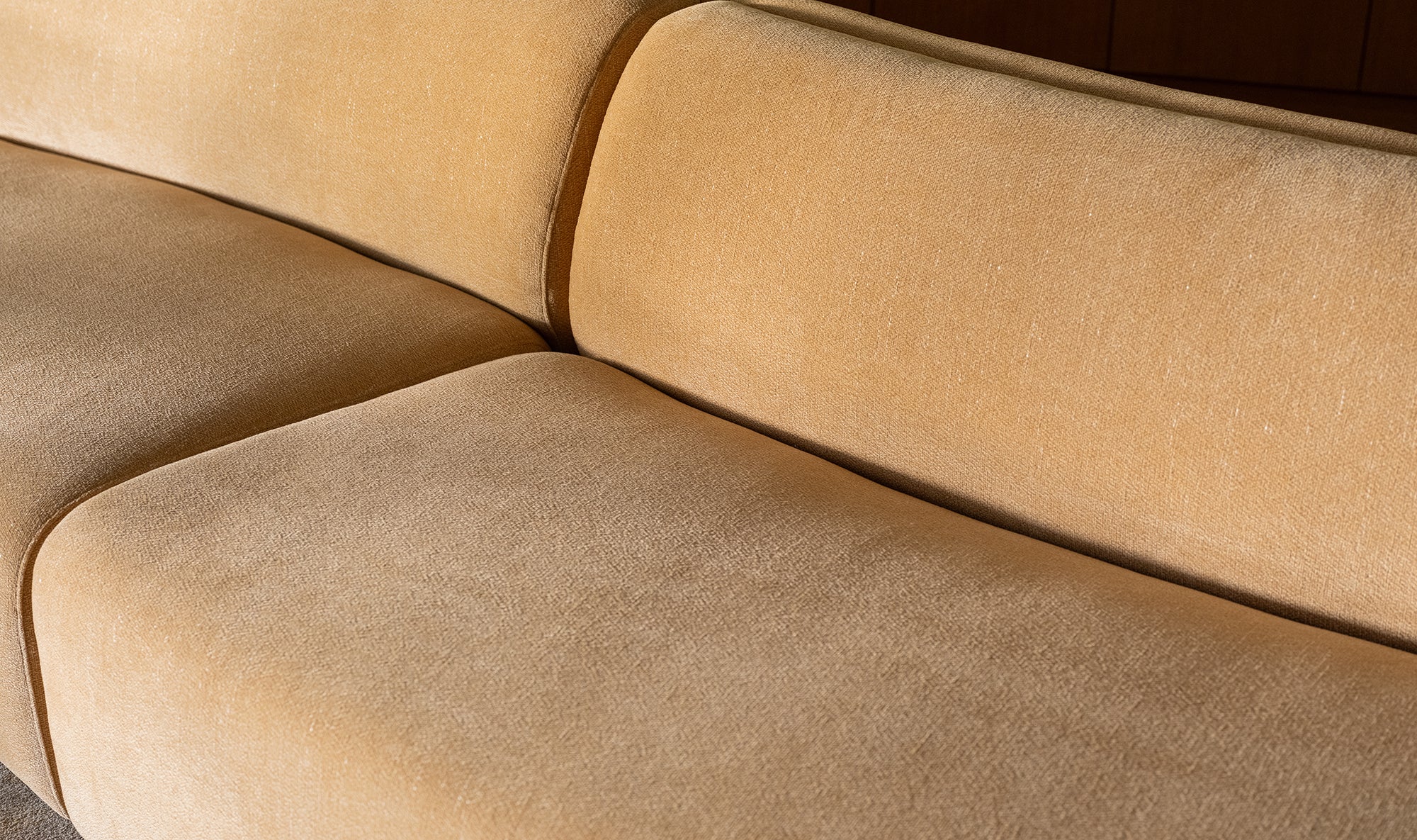 Naomi 2 Piece Wave Modular Sectional