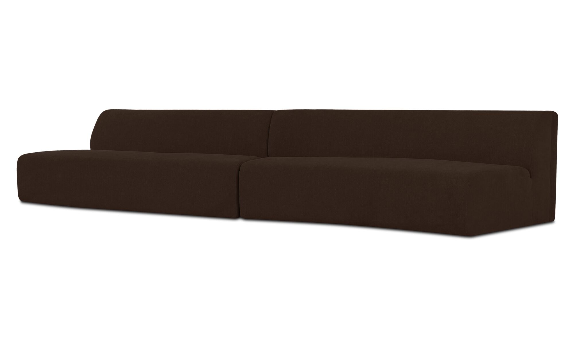 Naomi 2 Piece Wave Modular Sectional