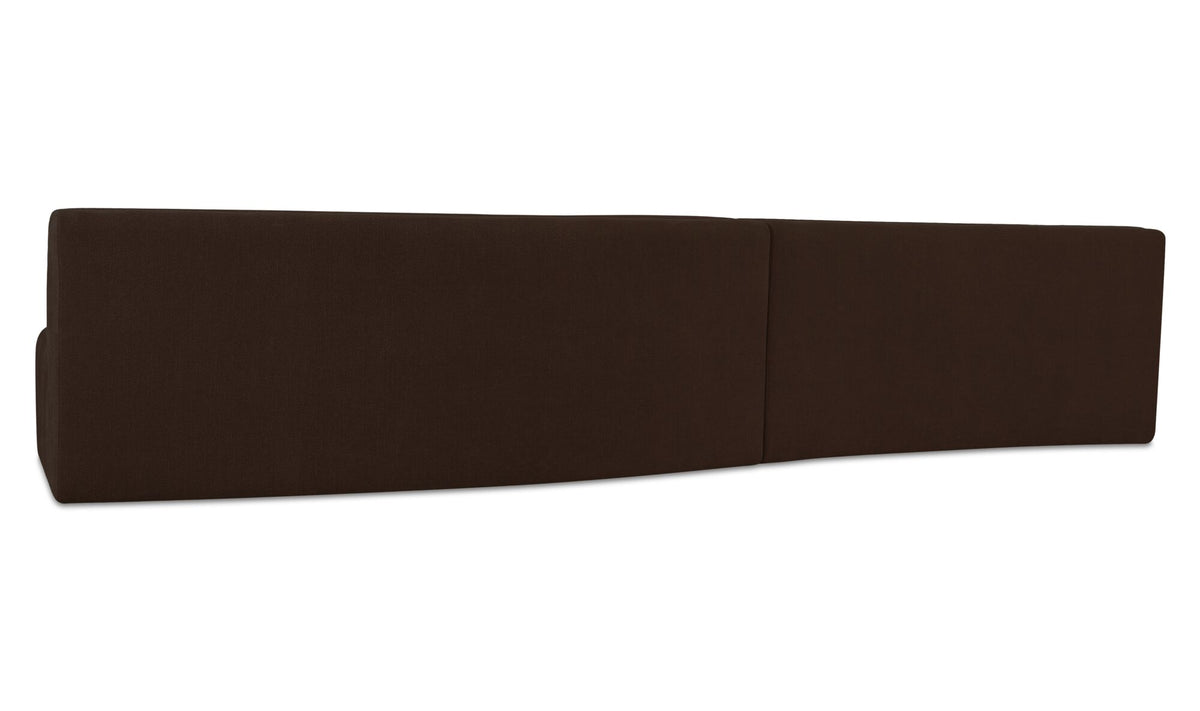 Naomi 2 Piece Wave Modular Sectional