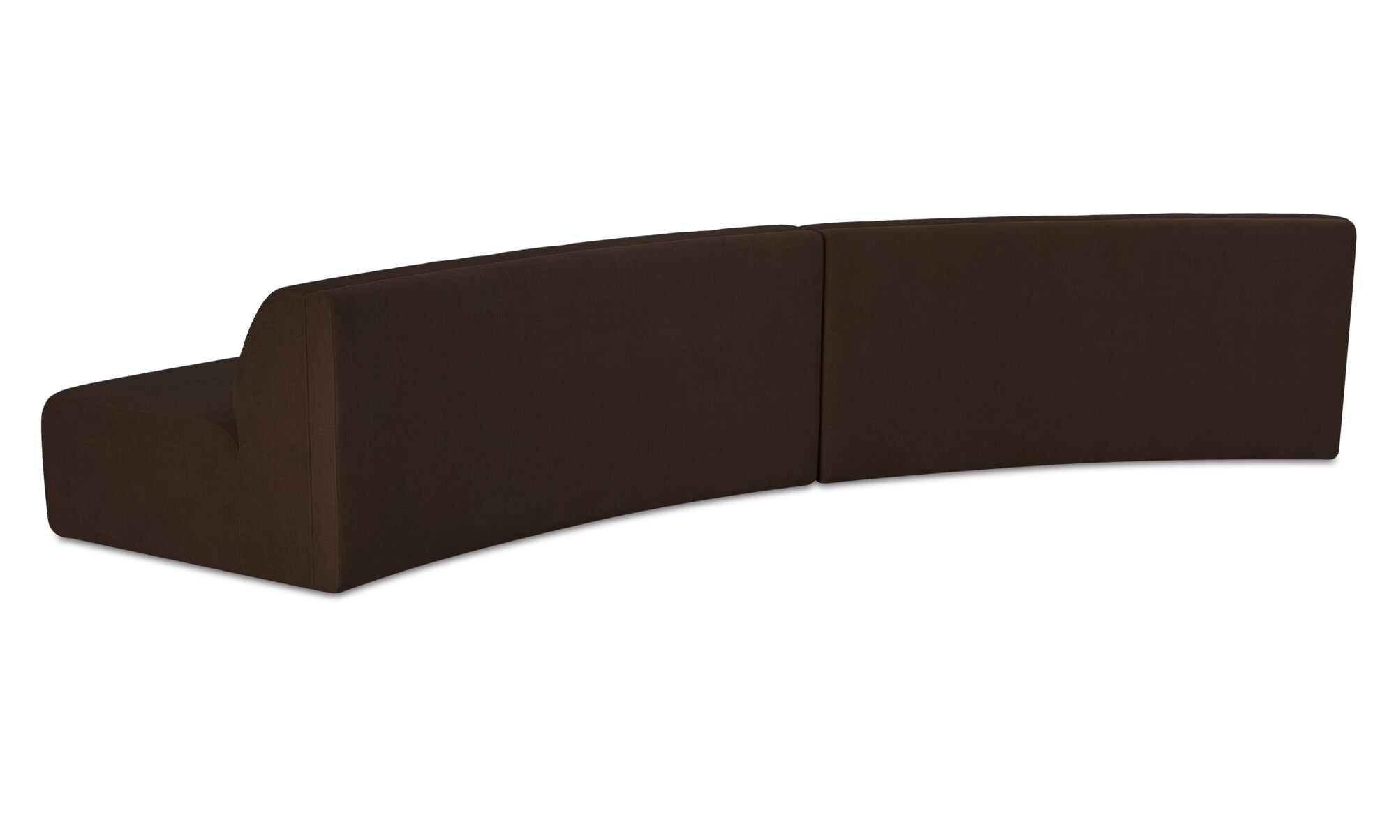 Naomi 2 Piece Convex Modular Sectional