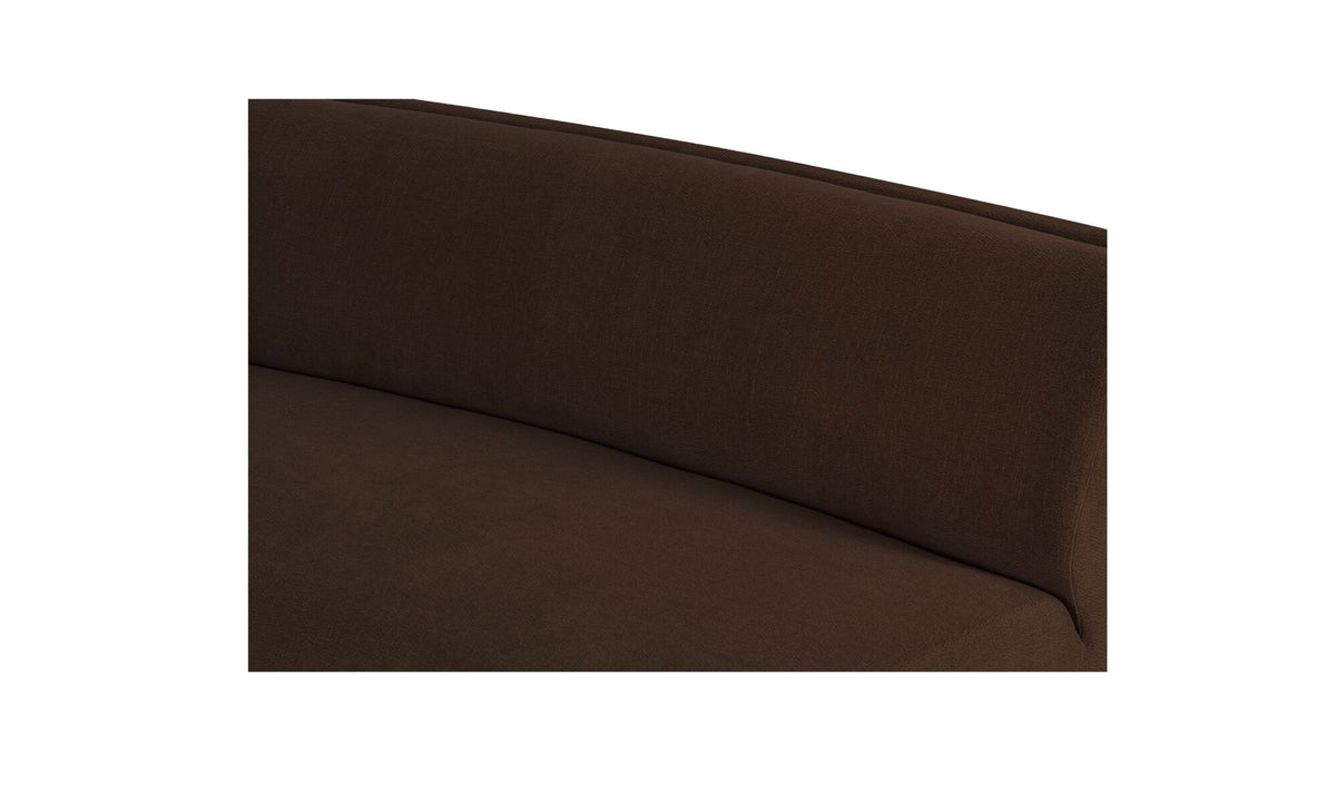 Naomi 2 Piece Convex Modular Sectional