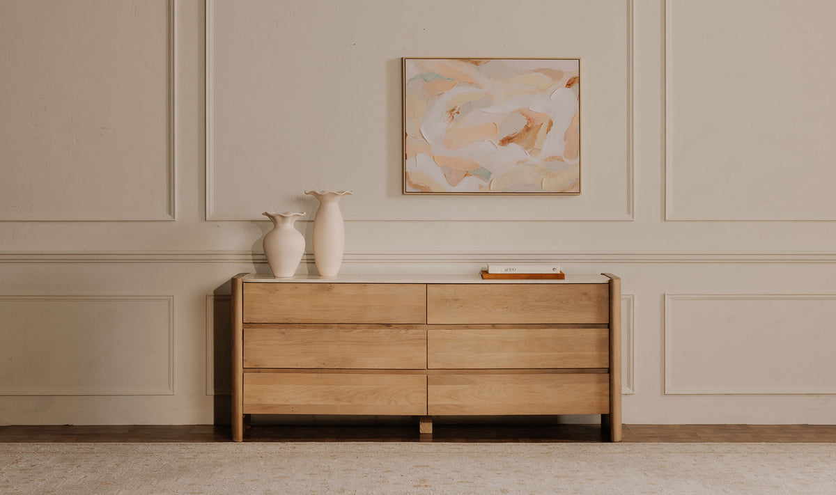 Lane 6 Drawer Dresser