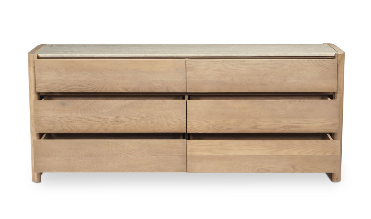 Lane 6 Drawer Dresser