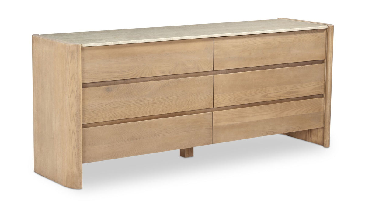 Lane 6 Drawer Dresser