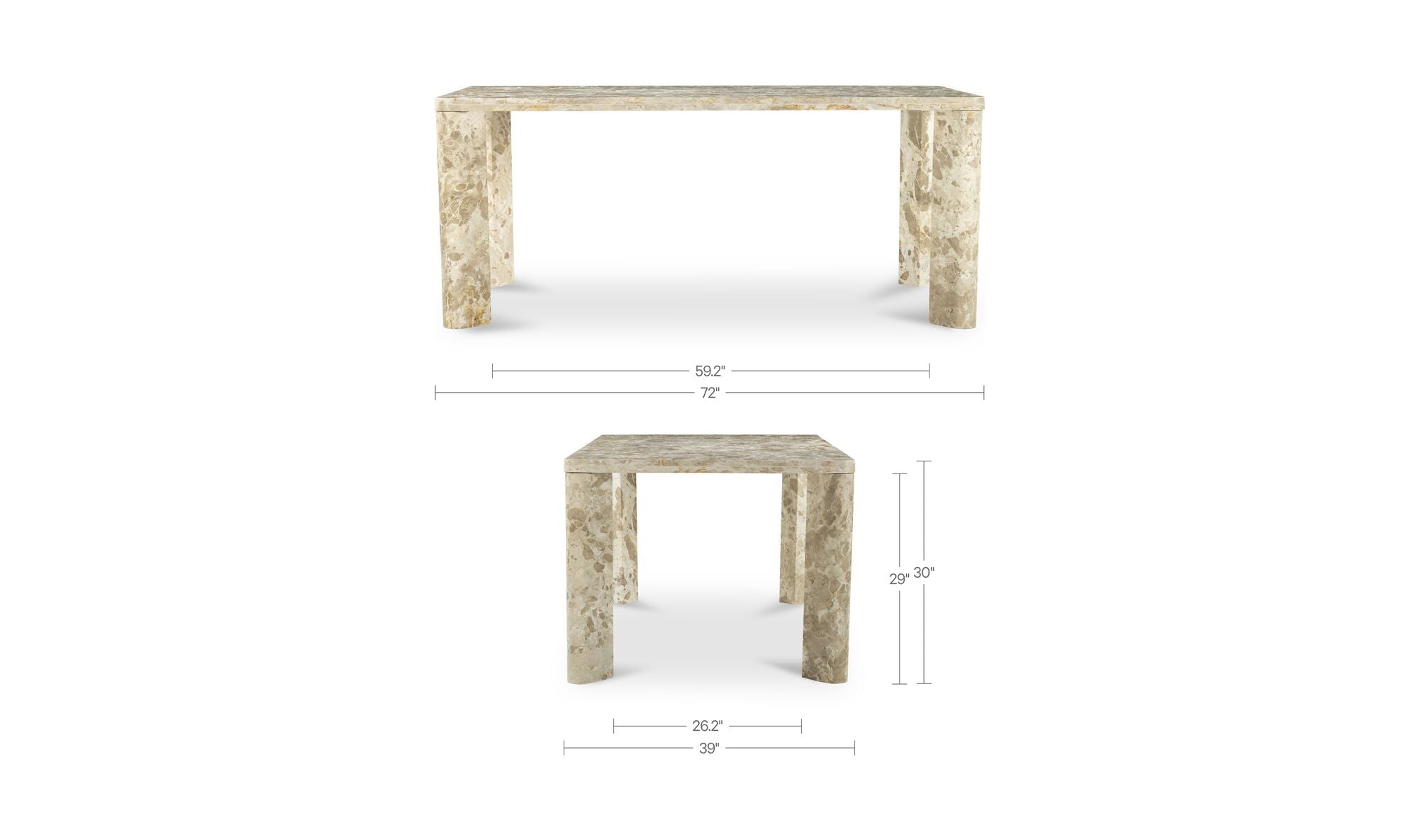 Segment Dining Table