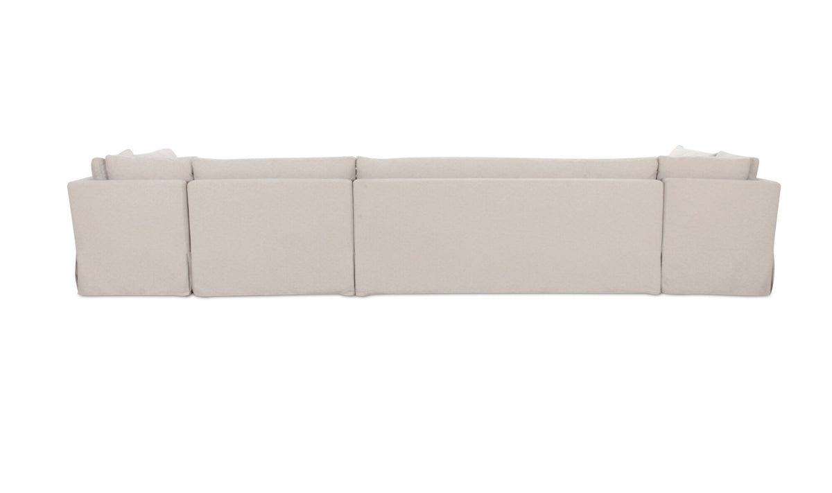 Fable Slipcover Dining Banquette U-Shape 168