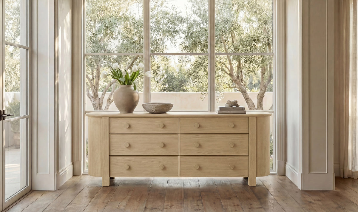 Loren 6 Drawer Dresser