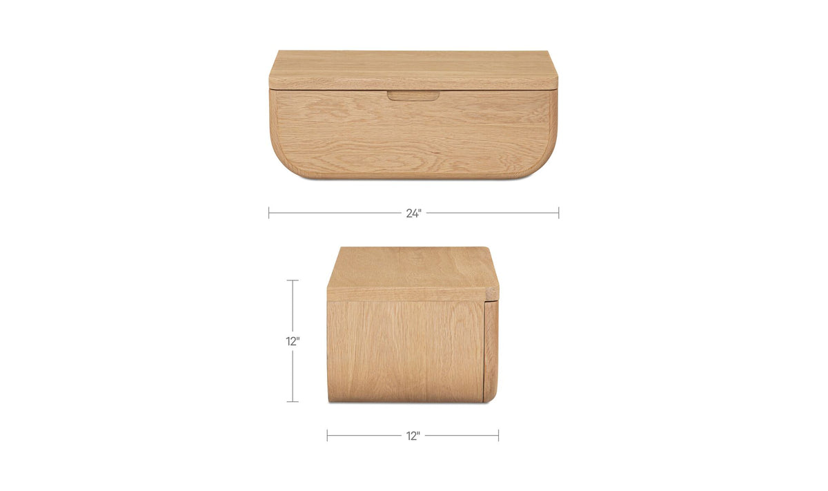 Hettie Floating Nightstand
