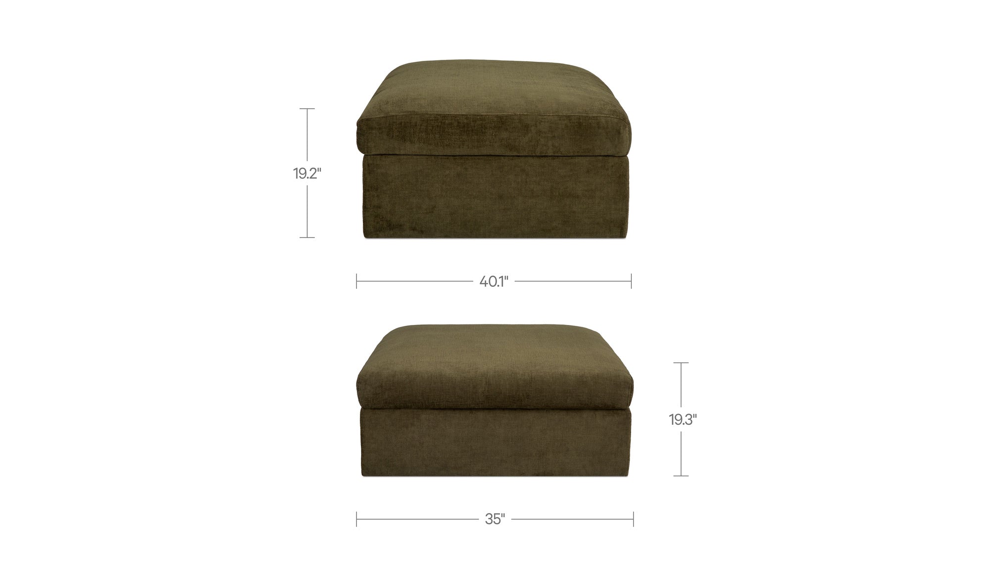 Swift Storage Ottoman