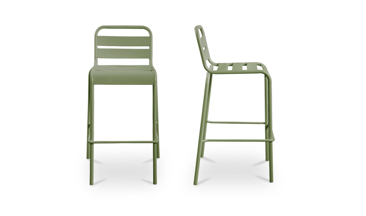 Kade Outdoor Bar Stool Set of 2
