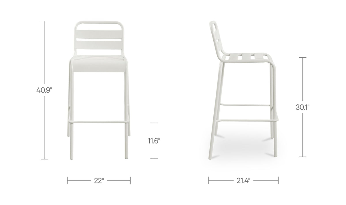 Kade Outdoor Bar Stool Set of 2
