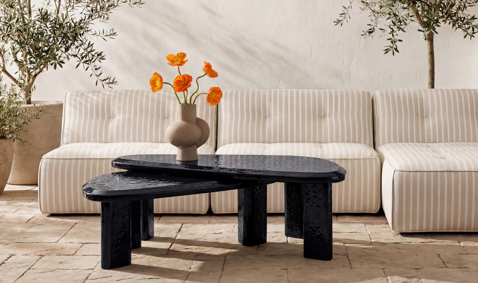 Sophie Outdoor Nesting Table Set of 2