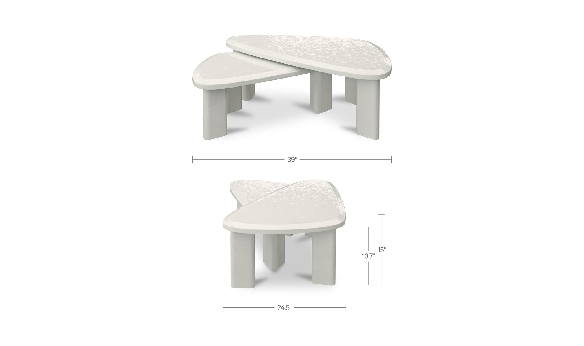 Sophie Outdoor Nesting Table Set of 2