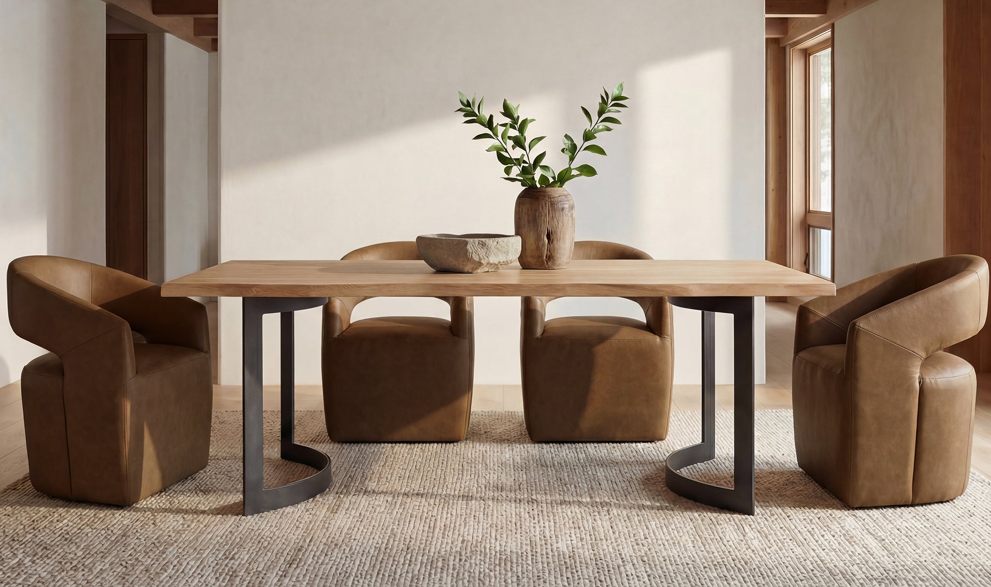 Barrow Rolling Dining Chair