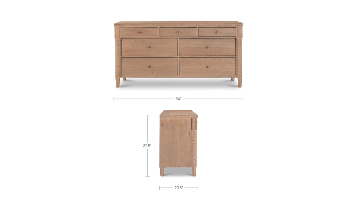 Joni 7 Drawer Dresser