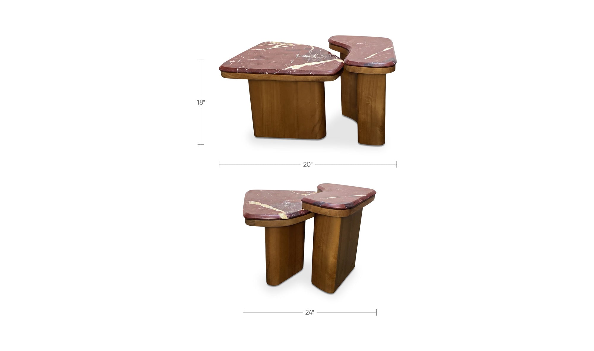 Abi Nesting Coffee Table Set of 2
