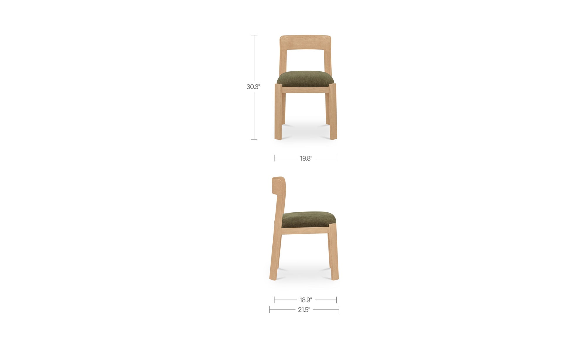 Oli Dining Chair Set of 2