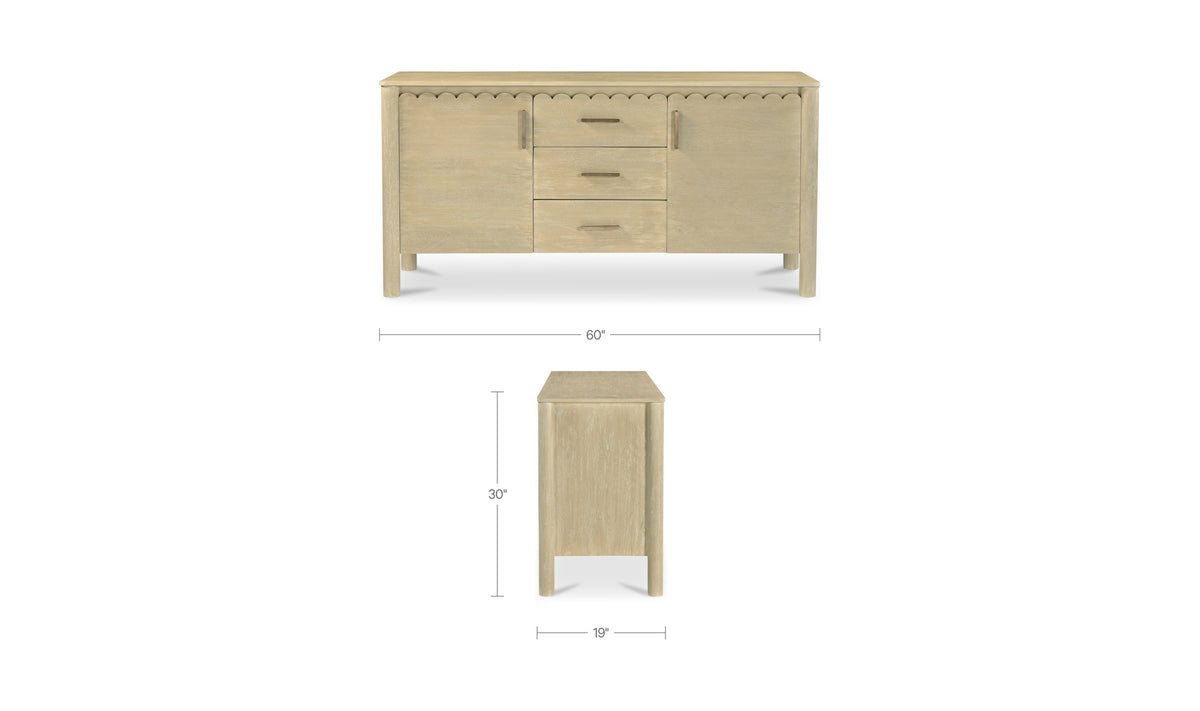 Wiley 3 Drawer Sideboard