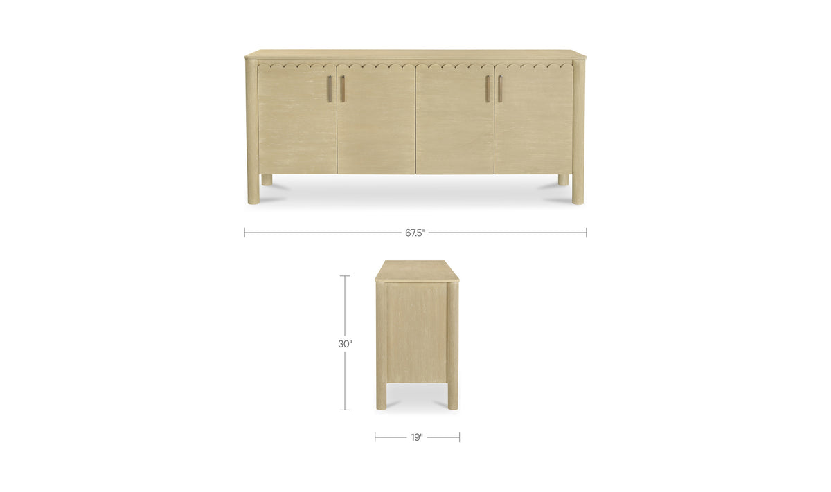 Wiley 4 Door Sideboard