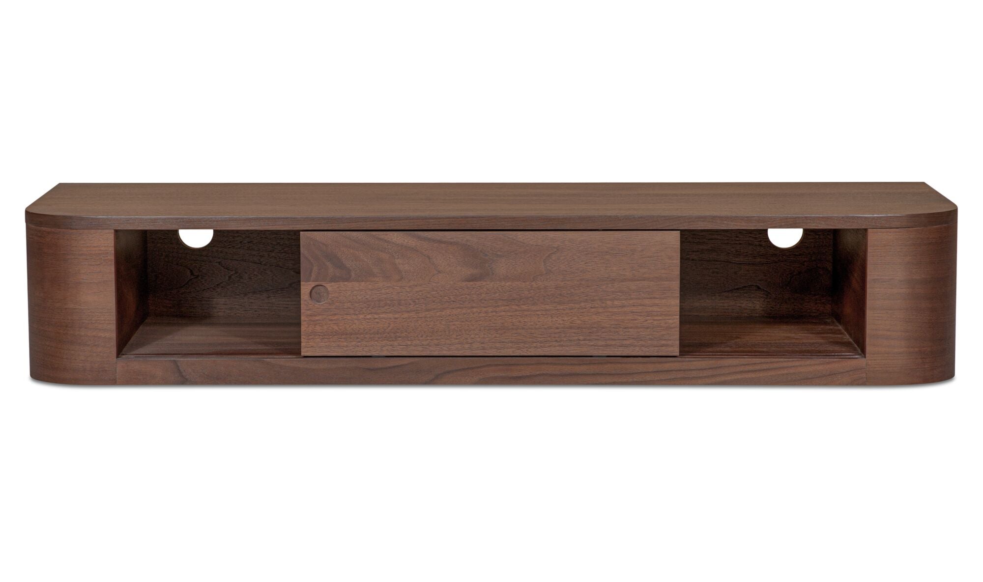 Round Off Floating Console Table
