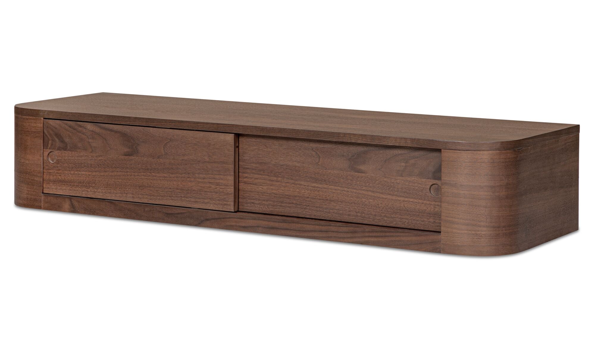 Round Off Floating Console Table