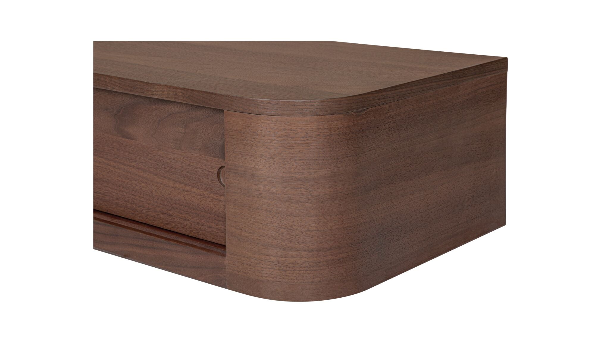 Round Off Floating Console Table