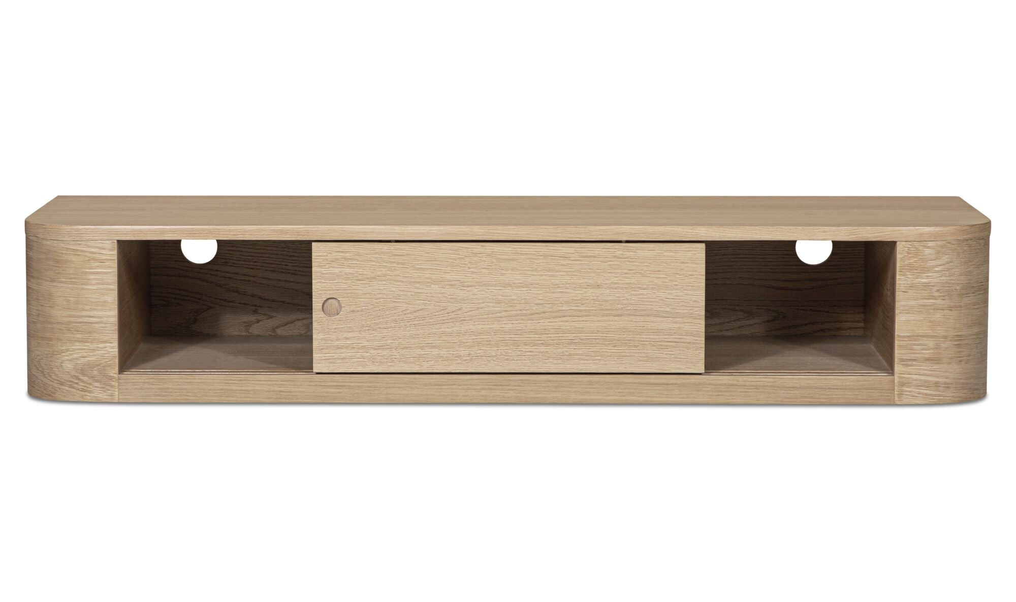 Round Off Floating Console Table