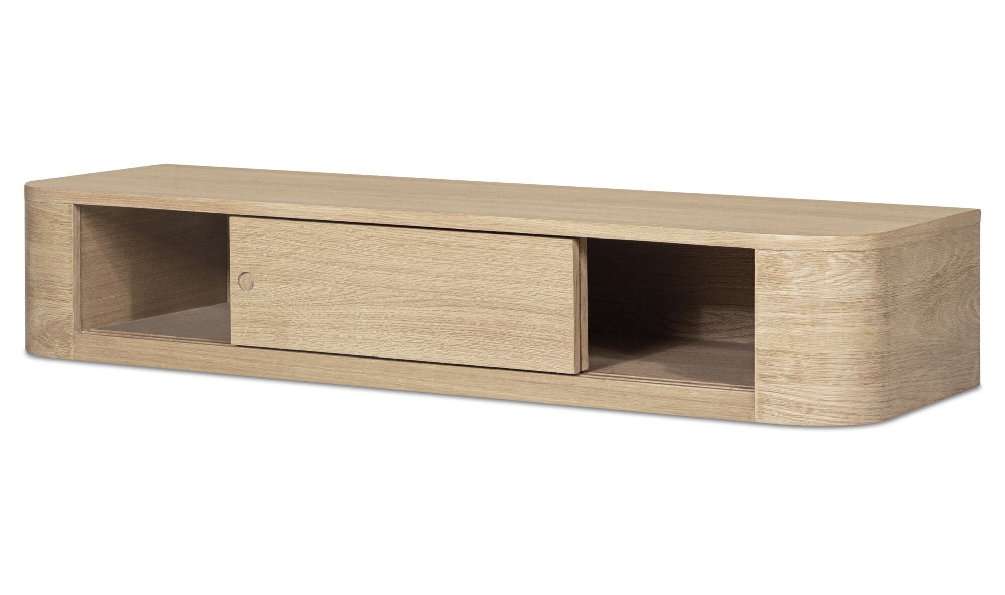 Round Off Floating Console Table