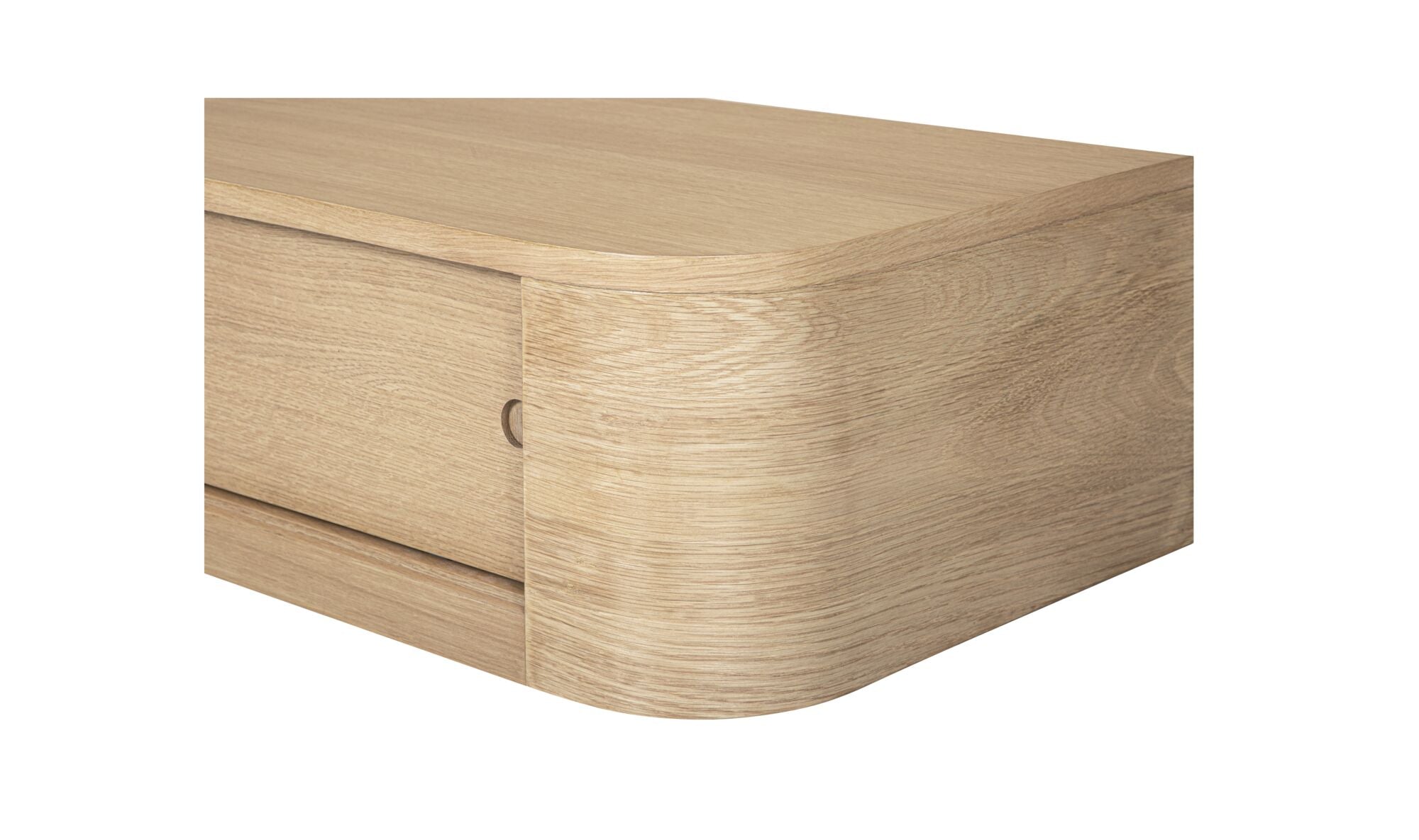 Round Off Floating Console Table